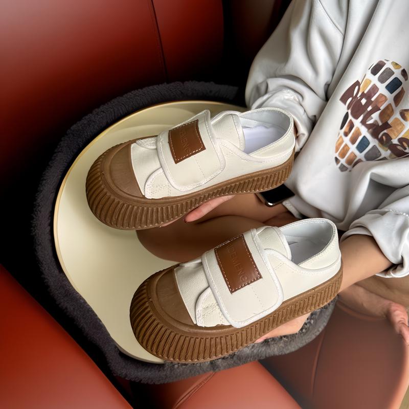  Giày thể thao nữ đạp gót vải canvas Susan Shoes 