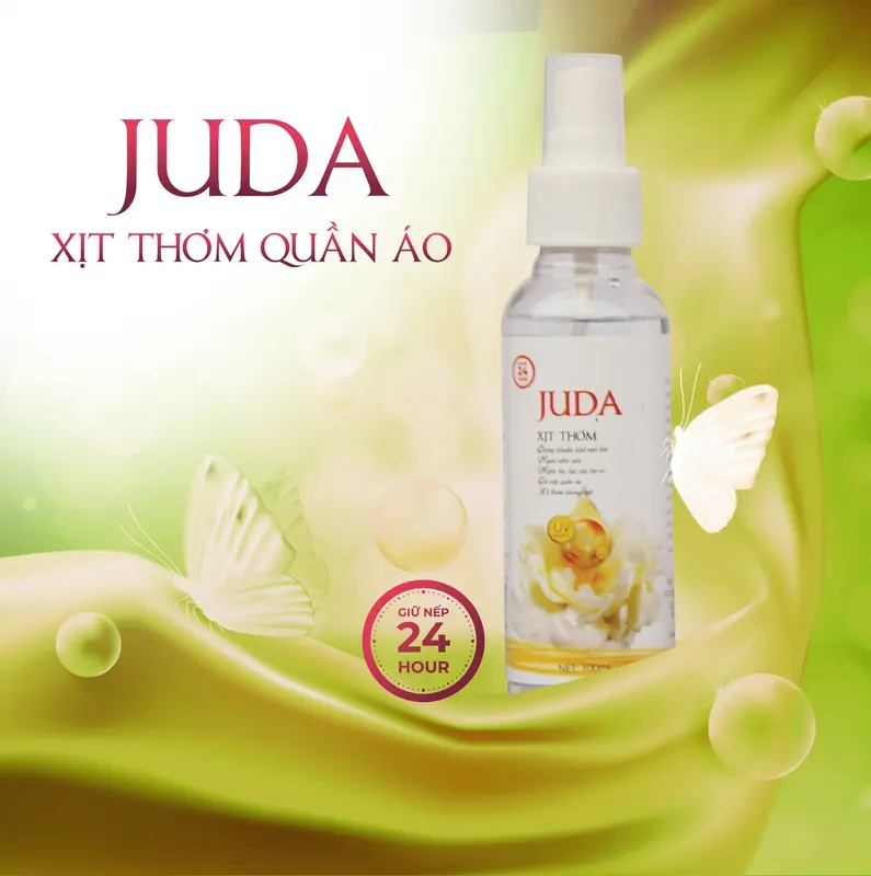 Xịt Thơm Quần Áo JUDA 100ml 1
