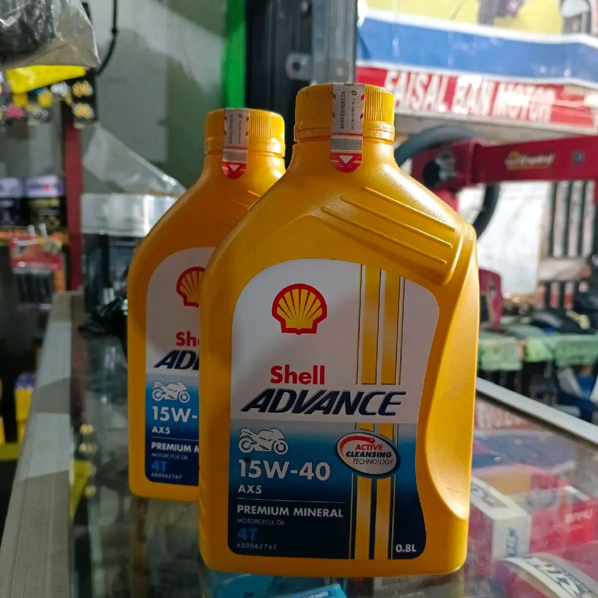 Oli Shell Advance AX5 Oli 4T 800-1000ml 15w-40 dan 10w-40 - Shop ...