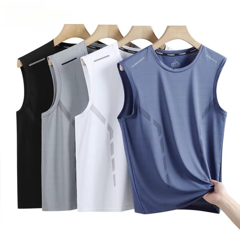 Tay áo không tay, dành cho nam và nữ, Tập thể dục nhanh, Thích hợp cho mùa hè, Bóng rổ và phòng Tập Gym thể dục, Thích hợp cho thời tiết nhẹ, Có sẵn trong các kích cỡ đặc biệt 0