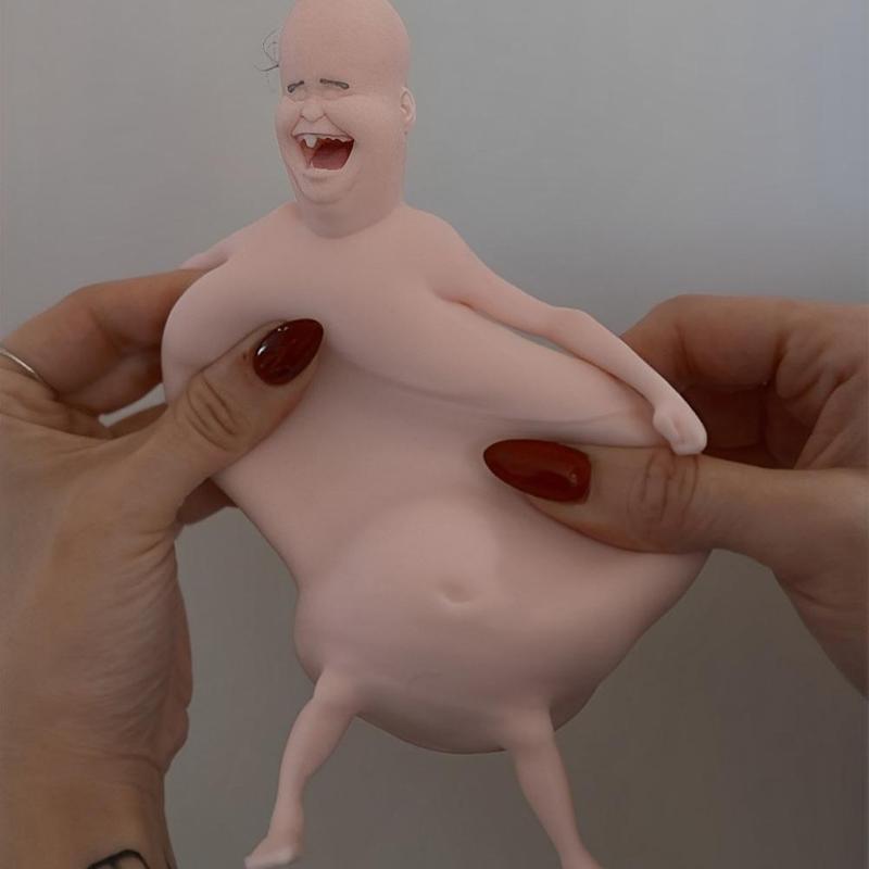 Product Introduction of Creative And Interesting Squeeze Fun Funny Soothing Decompression Toy Desktop Decoration Doll Ornaments Squeeze Gifts 26