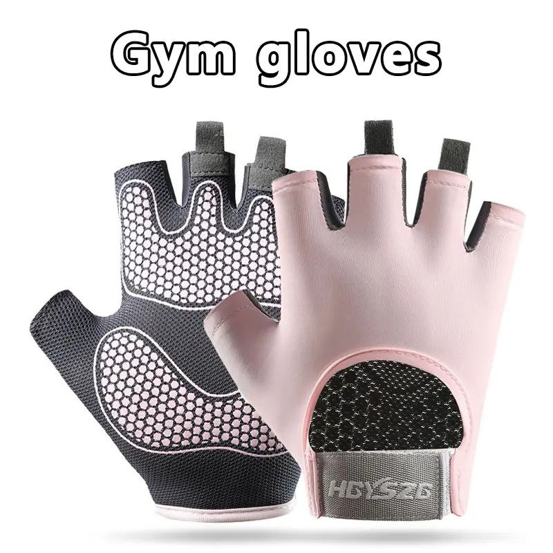 Găng Tay Tập Luyện, Dành Cho Nam Và Nữ, Tập Gym, Nâng Tạ, Thể Dục, Leo Núi, Tập Luyện, Tập Luyện Luyện, Đai Cổ Tay, Có Đệm Xốp Hấp Thụ Sốc, Thích Hợp Cho Crossfit, 1 Đôi