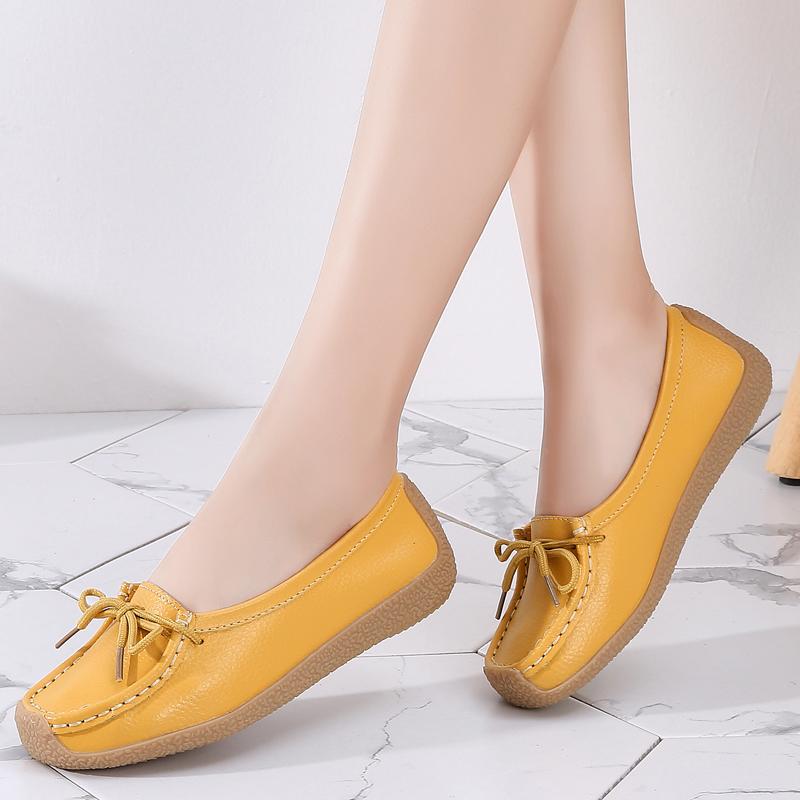 Product Introduction of JINTOHO Summer Women Fashion Casual Shoes Leather Slip-on Luxury Lofers Ladies Designer Sneakers Hollow Out Breathable Women Flat Shoes 29