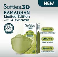Gambar Softies - Surgical Mask 3D KF94 Green / Ramadhan Special Edition Isi 20pcs dari LOZ INDONESIA Kota Surabaya 1 Tokopedia