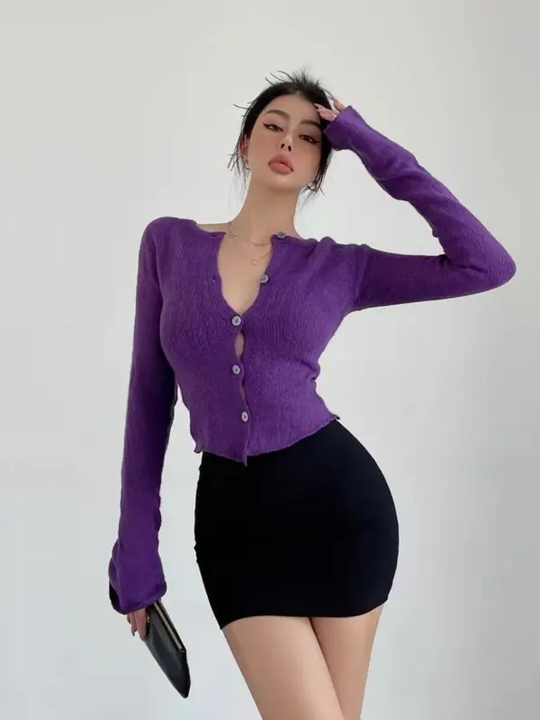 Women's Solid High Waist Bodycon Mini Skirt, Casual Fashion Short Skirt for Daily Outdoor Wear, Ladies Bottoms for Summer 8