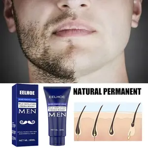 EELHOE Krim Perontok Penghilang Bulu Ketiak Tangan Kaki Kumis Jenggot Jambang 60g