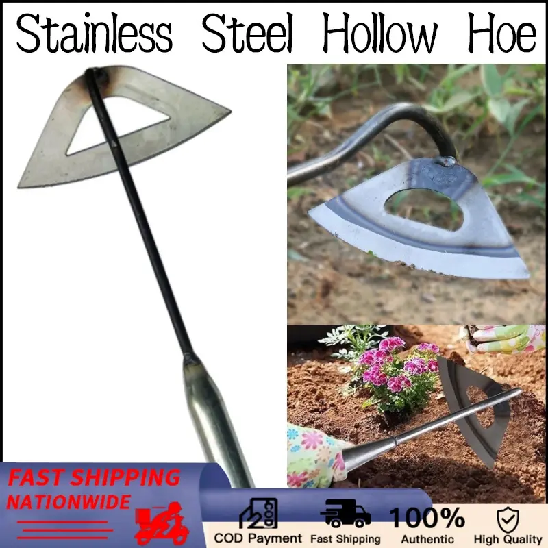 Steel Hardened Hoes Gardening Weeding tools Handheld Rake Planting Vegetable Farm Agriculture Tools