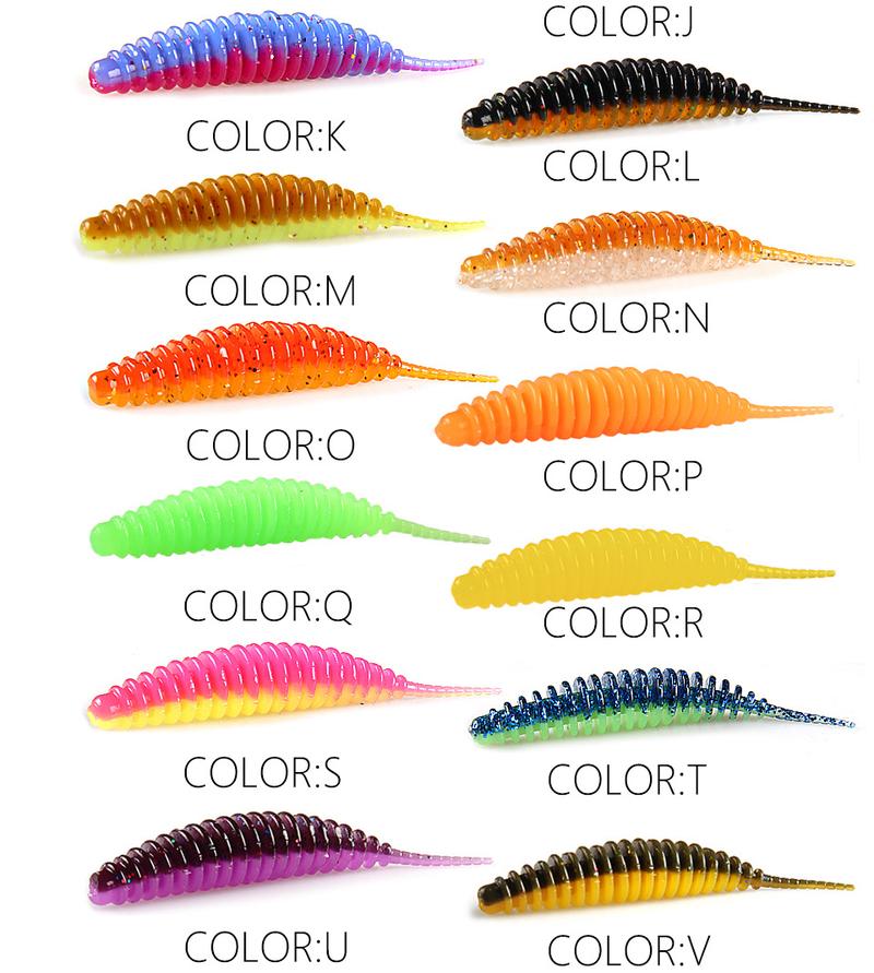 Product Introduction of 10pcs Floating Worm Bait Soft Tanta 35/49/65mm Fishing Lures Pesca Carp Fishing Bass Lure Lsca Artificial Bait Accessories 3
