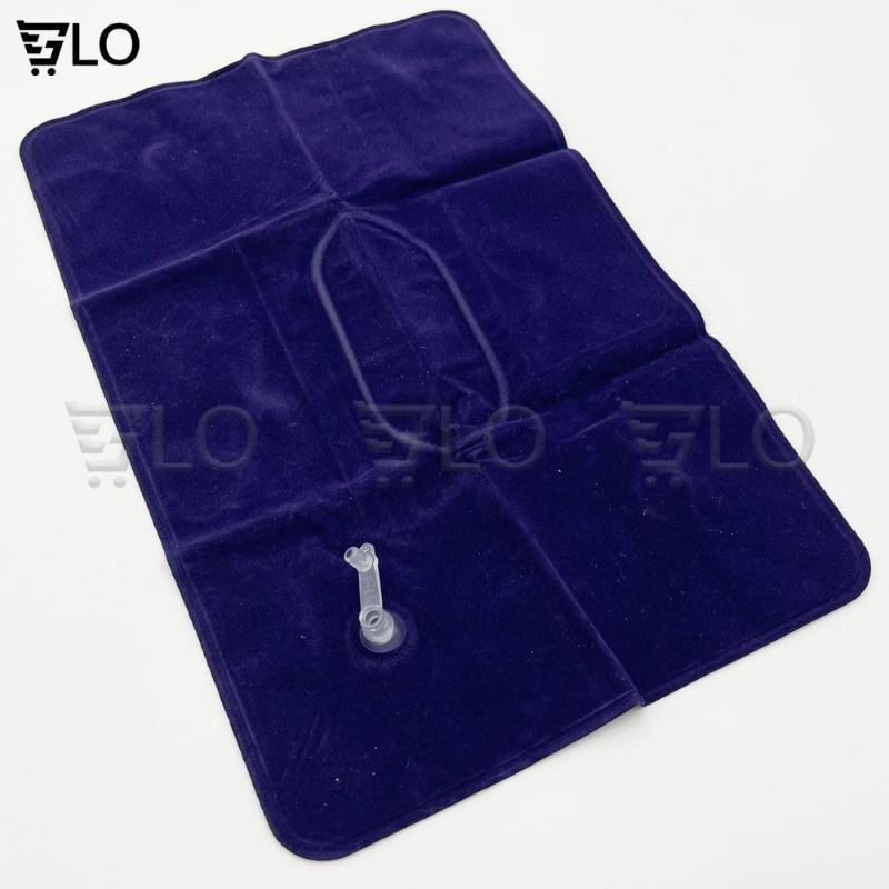 Gối Hơi Du Lịch Tựa Lưng Hình Vuông 38x24cm - Thư Giãn Mọi Lúc, Dễ Dàng Mọi Nơi 4