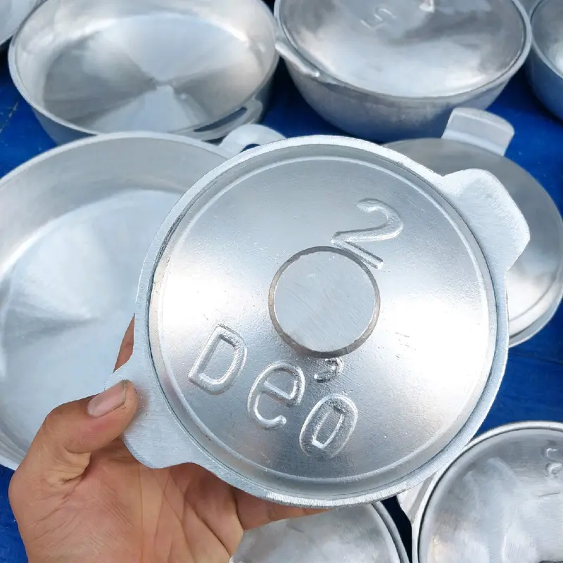 Nồi gang kho quẹt, kho thịt cá, nấu cơm niêu, lẩu cháo đk 14-21cm 3