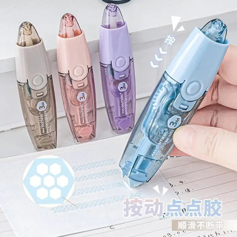 Push Type Dot Glue Double-Sided Tape Handbook Tool