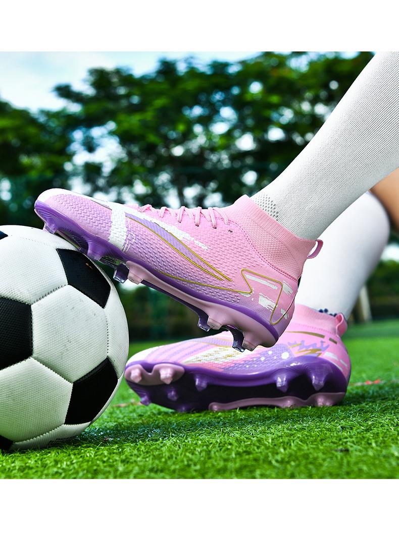 Product Introduction of （SIZE 33-45）Ready Stock Unisex Plus Size Football Shoes Outdoor Futsal Soccer Shoes Non-slip Training Shoes 11
