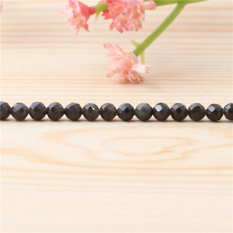 Product Introduction of Natural Stone Garnet Rudy Citrine Malachite Opal Tourmaline  Round Faceted Beads Size 2 3 4MM For Jewelry Making Diy Bracelet 28