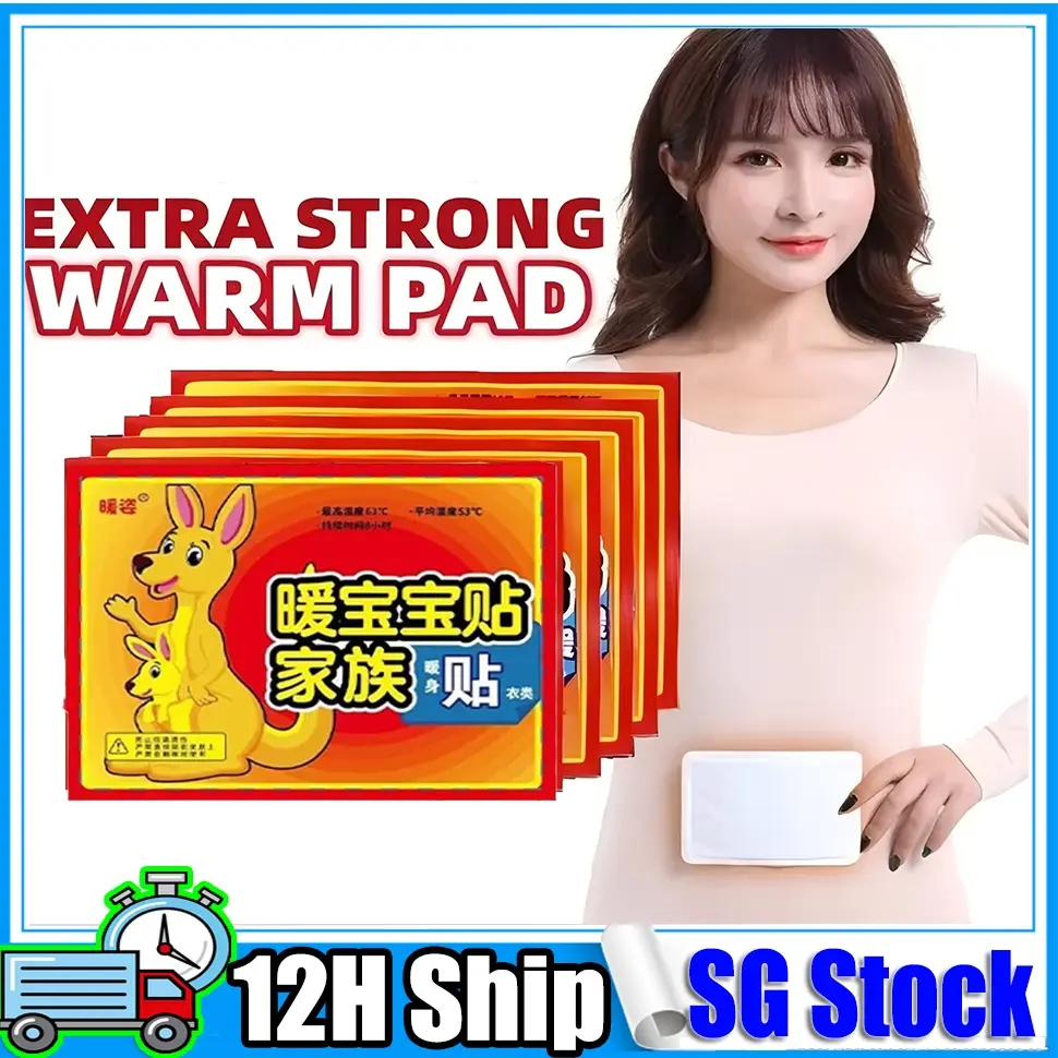 【10 PCS 】 Heat Pack for Winter Hand Warmer Pad Adhesive Heat Pack Heat Pad Menstrual Period Body Warmer Feet Hand Warmer
