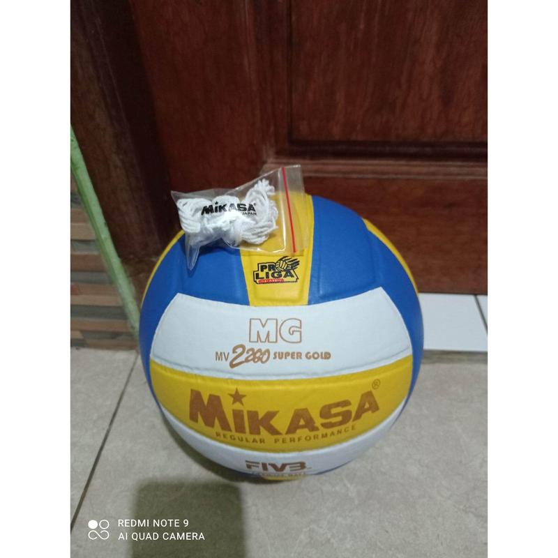 BOLA VOLLI VOLLY SUPER GOLD PREE PENTIL JARING 6