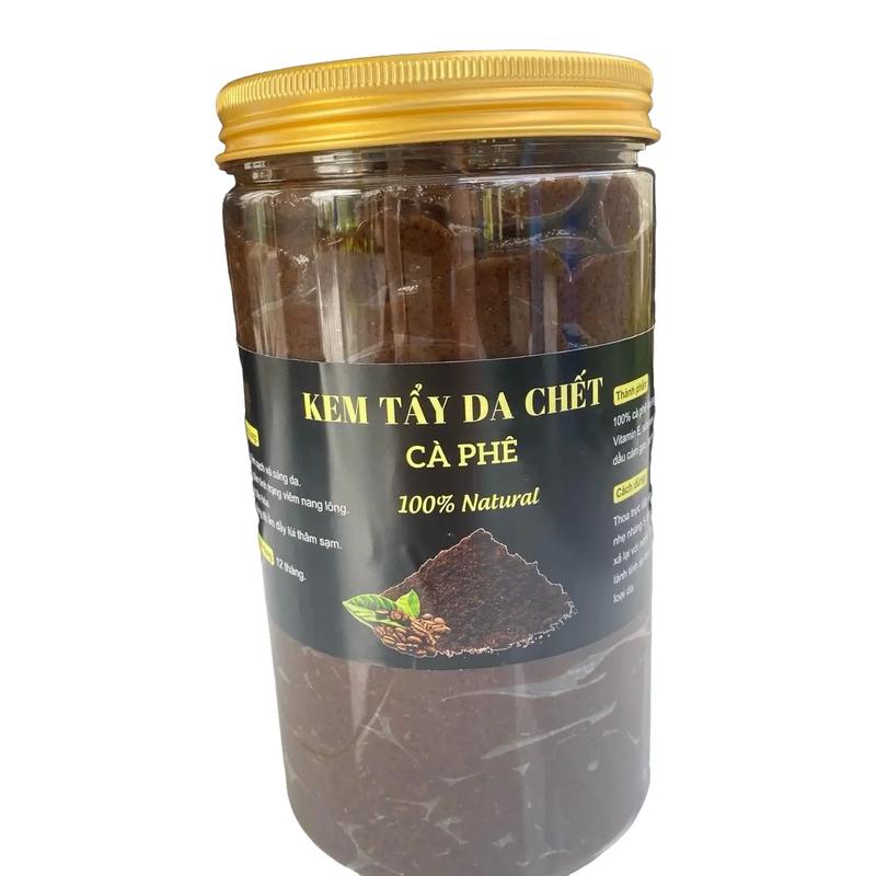  TẨY TẾ BÀO CHẾT CÀ PHÊ SỮA DỪA  hữu cơ size 1 kg Nữ Women smoothie tay da chet  Dưỡng Body Làm Đẹp Da tẩy  da tẩy  tế 