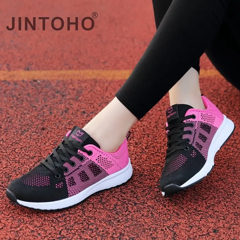 Giày thể thao thoáng khí JINTOHO dành cho phụ nữ, giày thể thao thời trang bình thường, thoải mái 7