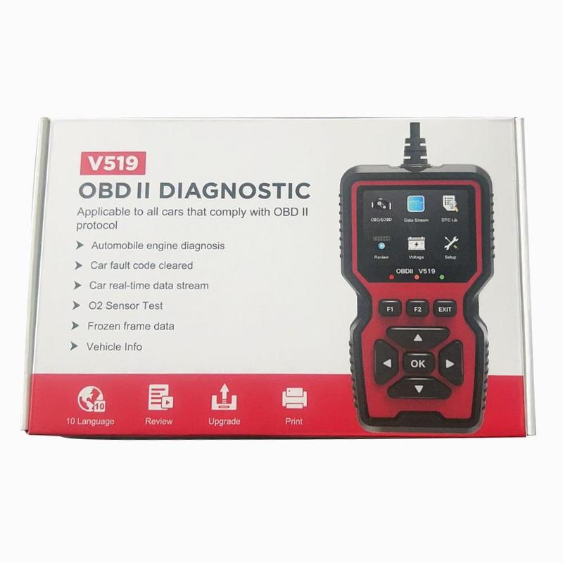 OBD2 Scanner Diagnostic Tool, Car Accessories, Car Stuff, OBD2 Code Reader Scan Tool, Truck Accessories, Check Engine Status Analyzer, Car Status Retrieval Detector, Car Inspection Tools, Car Accessories, Car Repair Tools 9