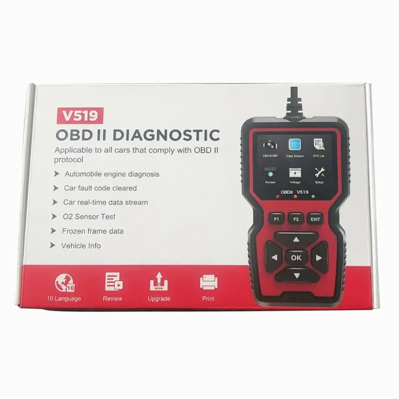 OBD2 Scanner Diagnostic Tool, Car Accessories, Car Stuff, OBD2 Code Reader Scan Tool, Truck Accessories, Check Engine Status Analyzer, Car Status Retrieval Detector, Car Inspection Tools, Car Accessories, Car Repair Tools 8