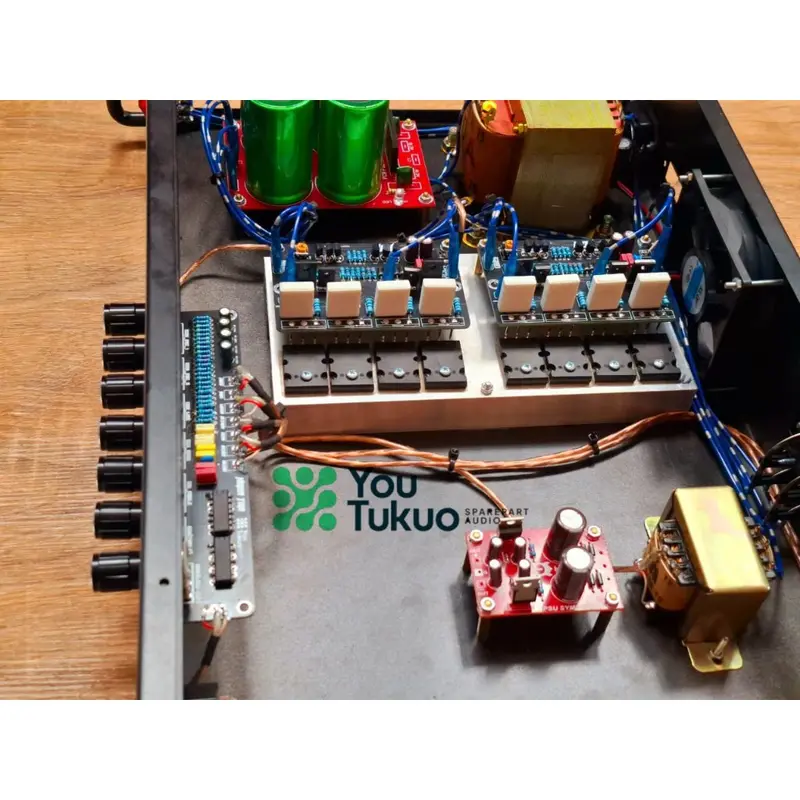 power amplifier rakitan 10 ampere ct 45v TOA / MID high 2