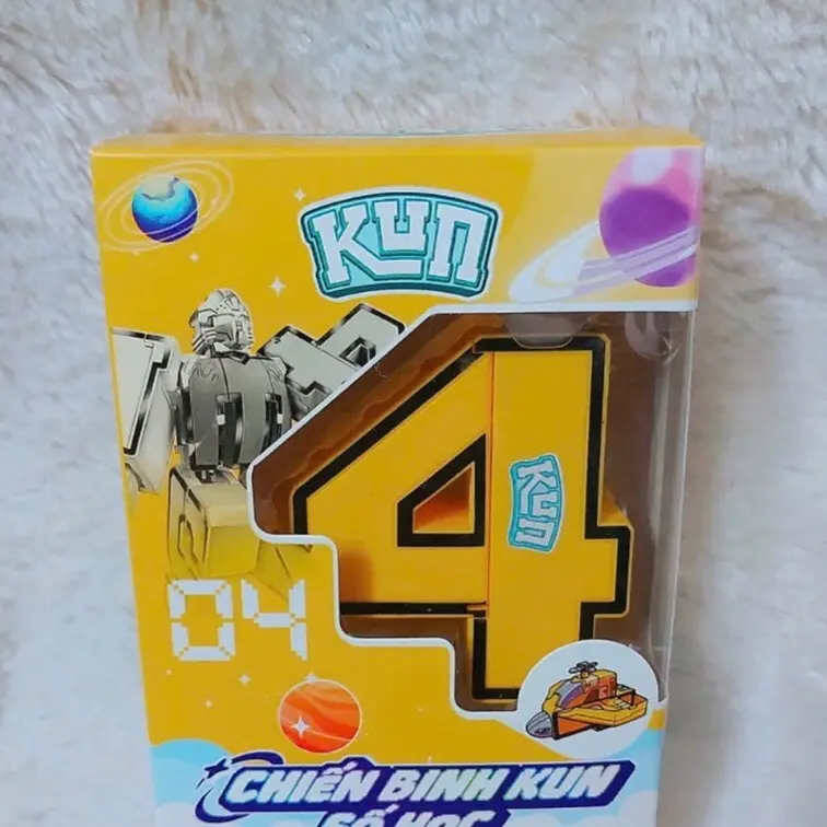 Chiến Binh KUN Số Học Quà TẶNG Mẫu Mới nhất của KUN 8