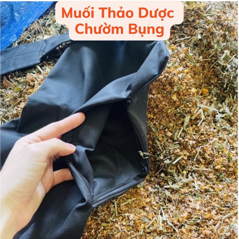  Muối Thảo Dược Chườm Bụng Sau Sinh - Shop Thảo Mộc Xanh Nam Phú 