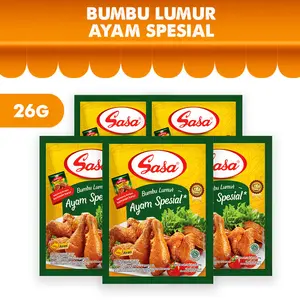 SASA Bumbu Lumur Ayam Special 26gr - 5 Pcs