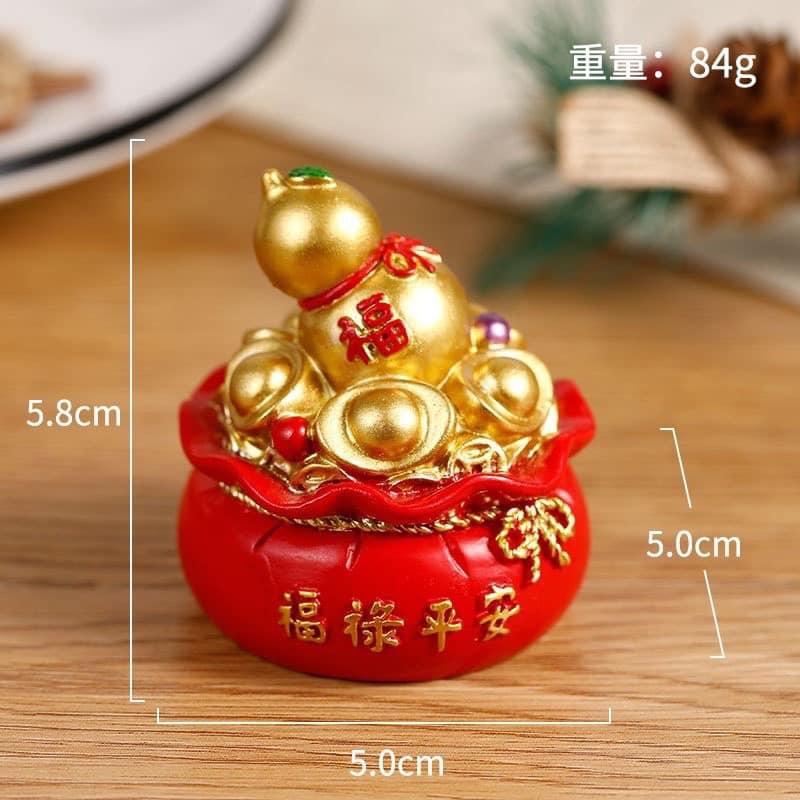 CÂY KIM TIỀN, HŨ VÀNG CHỮ PHÚC, CHIÊU TÀI TẤN LỘC BÀY PHONG THỦY SIÊU XINH Vietnam Hạnh phúc 4