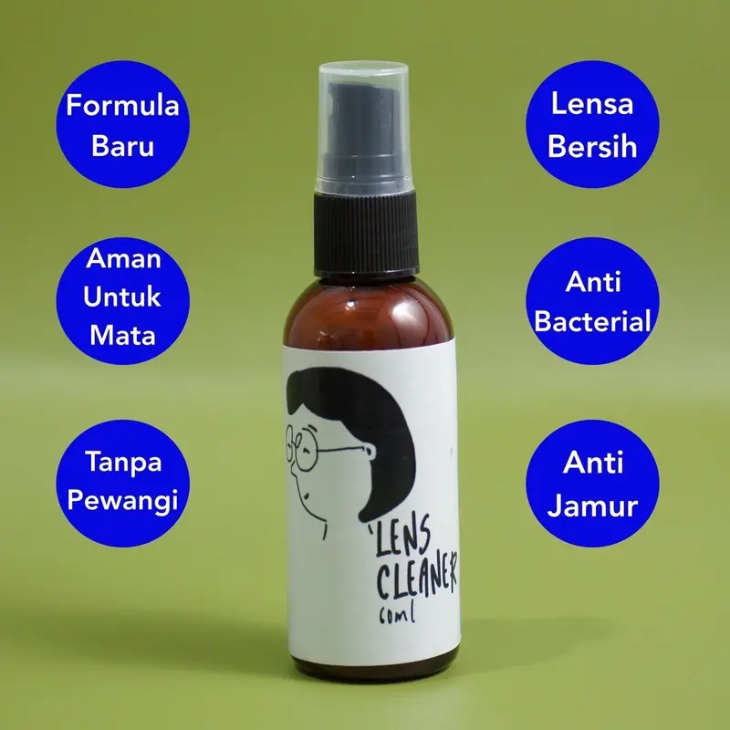 Cleaner/Spray/Cairan Pembersih Anti Bakteri Lensa Kacamata by zonakacamata 0