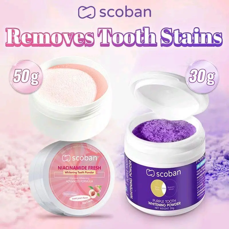 Scoban Tooth Powder Scoban Whitening Tooth Powder Whiten Teeth Tartar Plaque Fresh - TikTok ...
