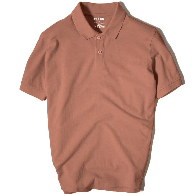 Áo thun nam POLO trơn vải cá sấu cotton cao cấp ngắn tay tông màu cực sang trọng lịch lãm FEVC02 4
