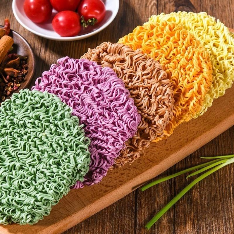 Combo 10 gói Mì kiều mạch mỳ ăn liền rau củ ngũ sắc 5 vị bó xôi cà rốt khoai lang tím