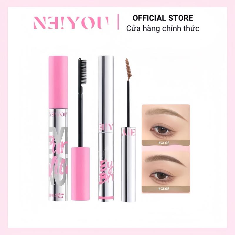 NEIYOU Mascara Kem Nhuộm Lông Mày Neiyou Chống Thấm Nước Lâu Trôi Chuốt mày neiyou Không Phai Màu Sắc Sáng Bóng Cosmetic Mỹ Phẩm Nữ Women Trang Điểm