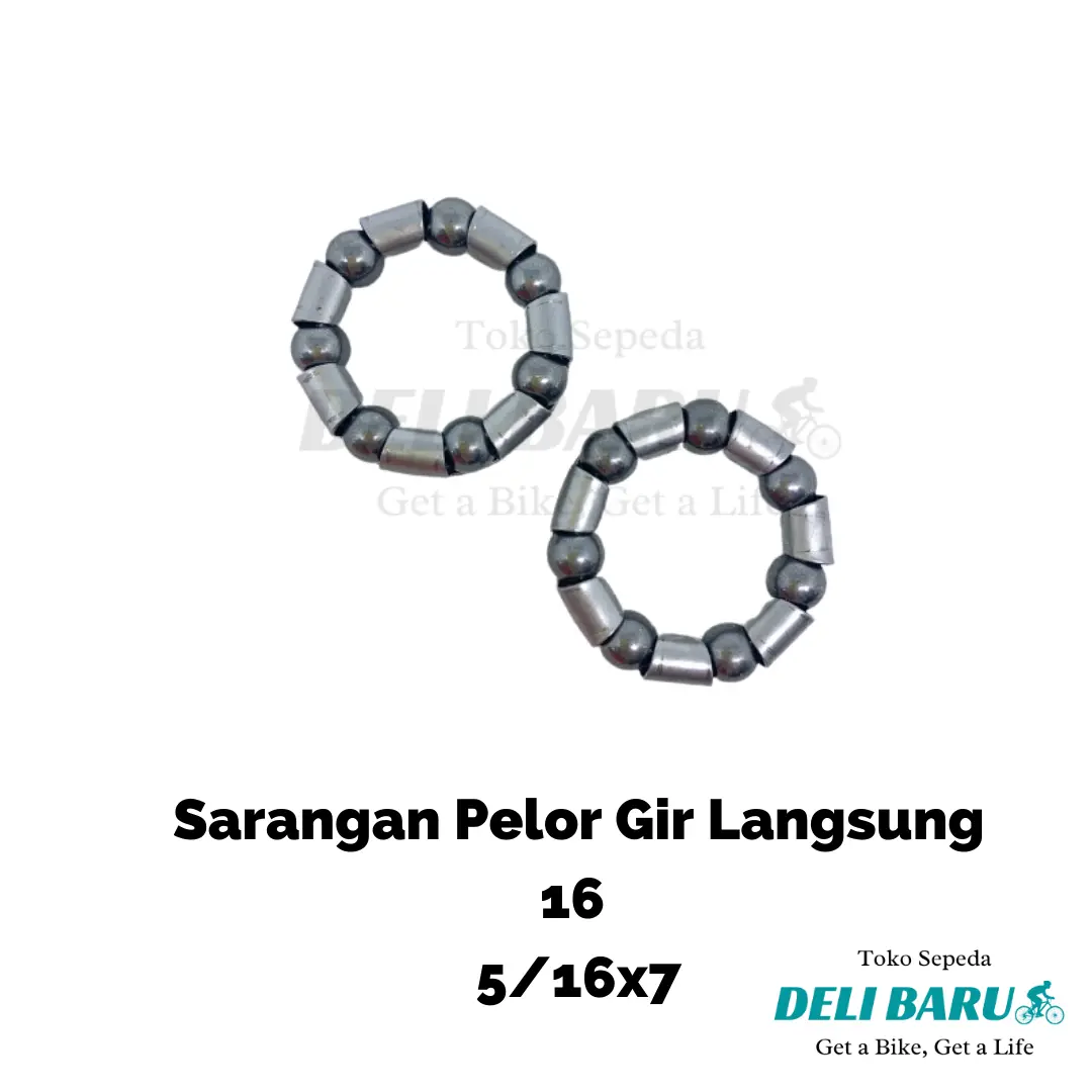Sarangan pelor lahar gear tengah model gir langsung sepeda anak 12 16 18