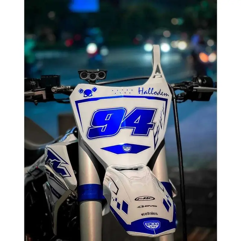 DD GRAPHICS Decal DTX DTRACKER Full Body  CRF - KLX BF - WR - DTX BISA REQUEST DESAIN 2