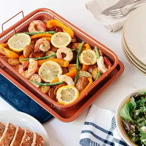 AVELINE Cooper Crisper Tray / Baking Tray / Oven Tray / Peniris Minyak / Cooling Rack.