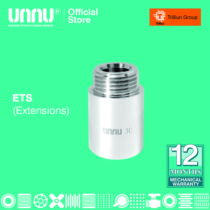 Gambar UNNU Extension - ETS 1/2" x 30 dari UNNU.official Kab. Gresik Tokopedia