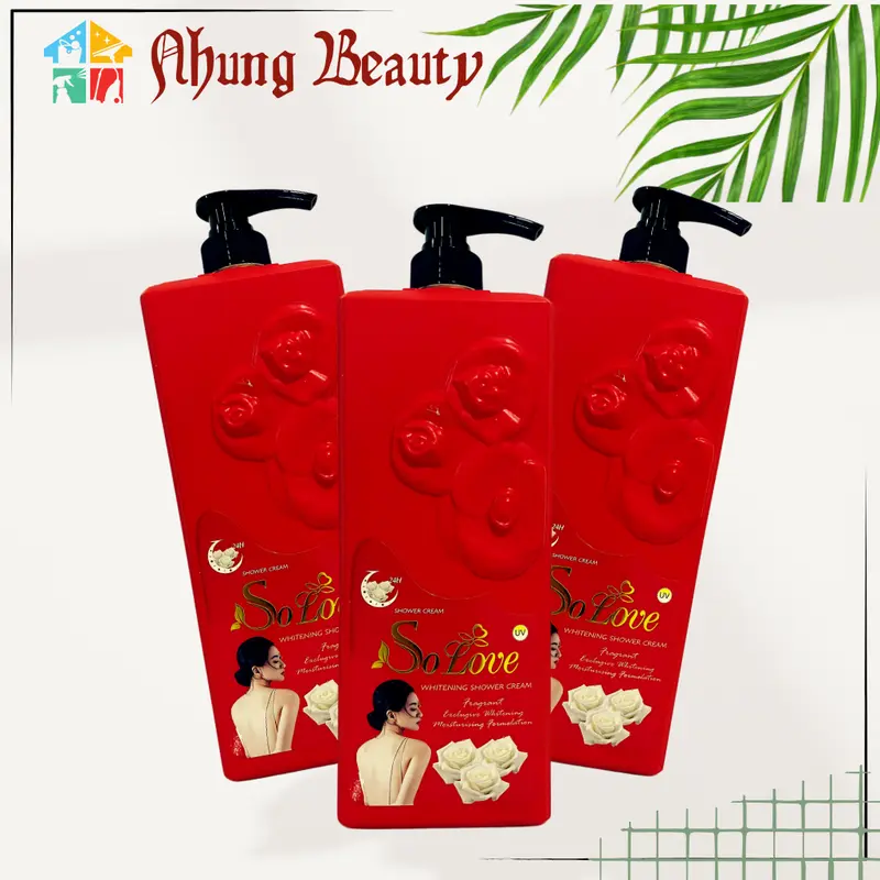 Combo 3 Sữa Tắm SOLOVE LINE Thái Lan 1200ml - Hương Sữa Dê, Hương Nước Hoa, Hương Hải Mã 2