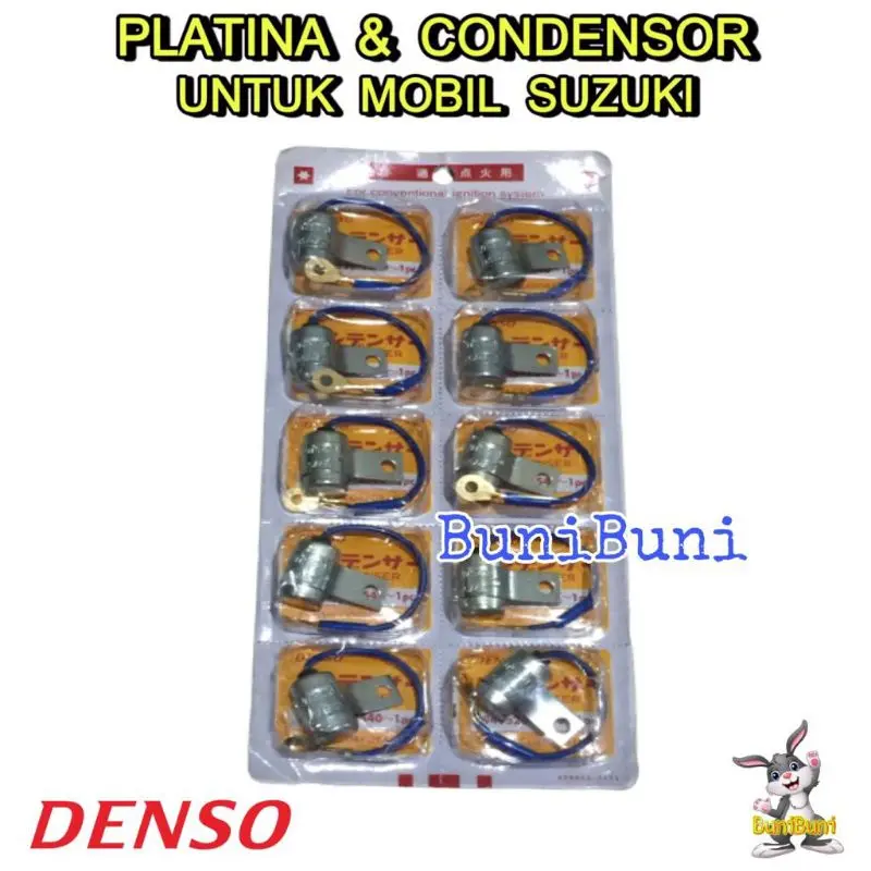 PLATINA CONDENSOR SET Untuk Mobil SUZUKI CARRY EXTRA 1.0 ST100 Dan JIMNY KATANA 3