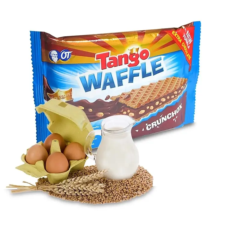 Tango _ Bánh xốp kem Sô cô la(thanh to 48g) 4