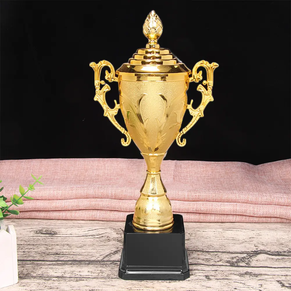 Cúp Trophy Vàng, Làm Bằng Nhựa, Thích Hợp Cho Các Cuộc Thi Thể Thao, Lý Tưởng Cho Các Bữa Tiệc Và Lễ Kỷ Niệm