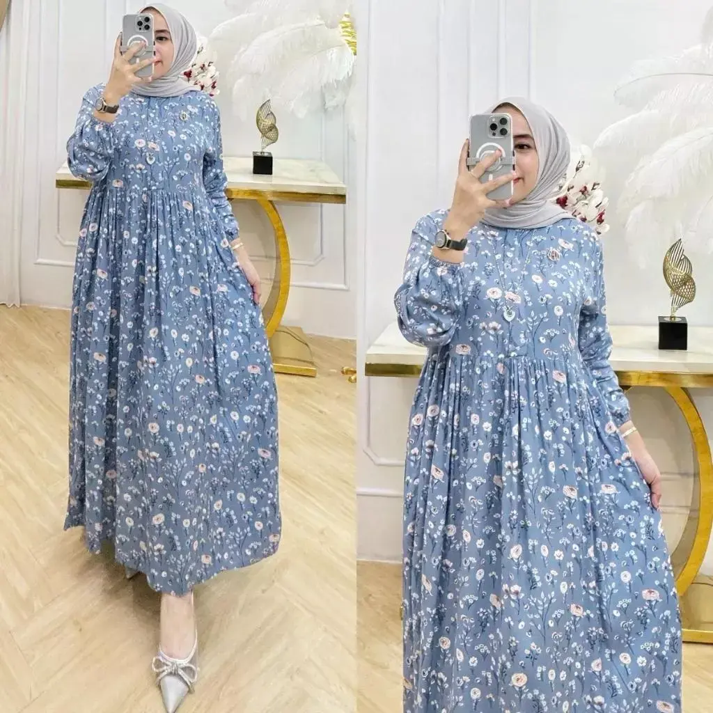 PromoMIDI DRESS WANITA RAYON / GAMIS RAYON ADEM BUMIL BUSUI FRIENDLY JUMBO New PromoMIDI DRESS WANITA RAYON / GAMIS RAYON ADEM BUMIL BUSUI FRIENDLY JUMBO New