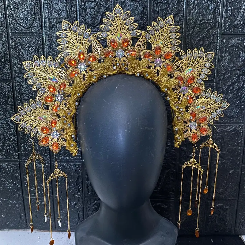 Sunting mawar merak/sunting melayu/ sunting minang/ suntiang/ sunting modifikasi/ sunting viral/sunting murah/ sunting mewah/ mahkota pengantin 2