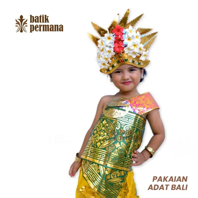 Set baju adat bali anak Perempuan dan Laki Laki