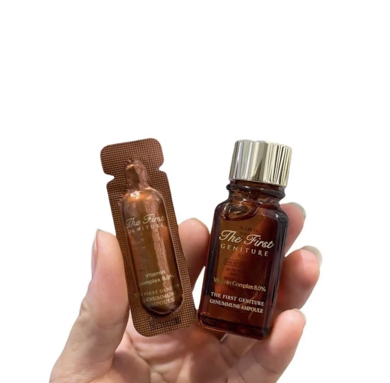 10 gói Sample tinh chất Vitamin C chống oxy hóa, dưỡng trắng, mờ thâm nám Ohui The First
