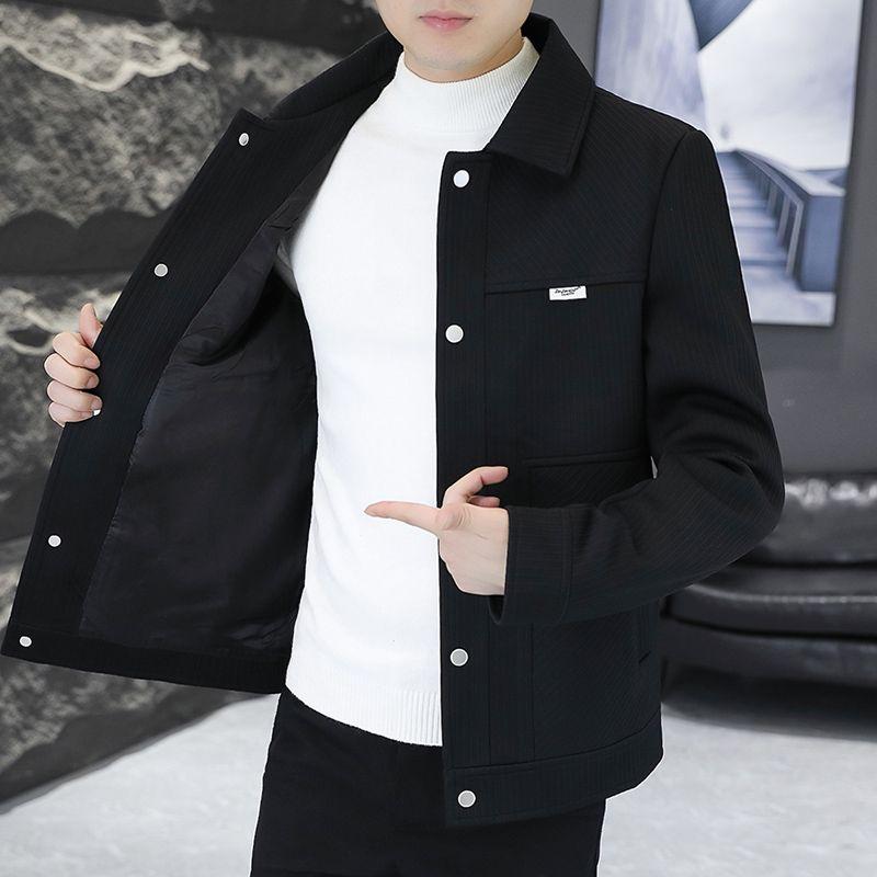 Product Introduction of 2024 Autumn New Korean Men's Jacket Trendy Wild Slim Fit Handsome Casual Jacket 7
