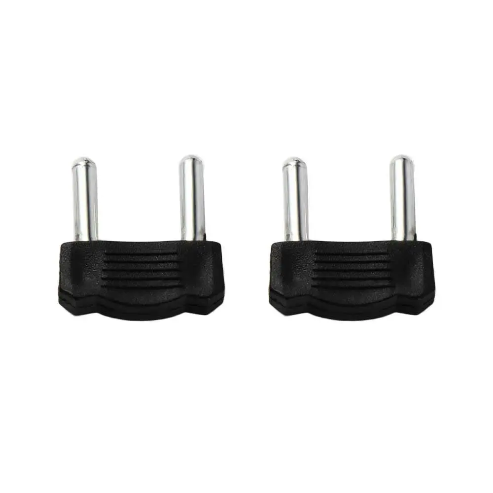Phích Cắm Ngắn Mạch Ngắn Màu Đen, 10 Cái, Kim 3Mm, Chất Liệu Kim Loại, Thiết Bị Đầu Cuối Âm Thanh Và Video, Phích Cắm Chuối Vênh 14Mm, Thích Hợp Cho Âm Thanh Và Video