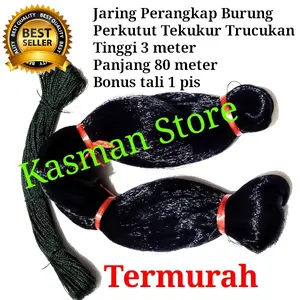 Kasman jaring burung hitam perkutut trucukan kutilang tekukur muray TERMURAH