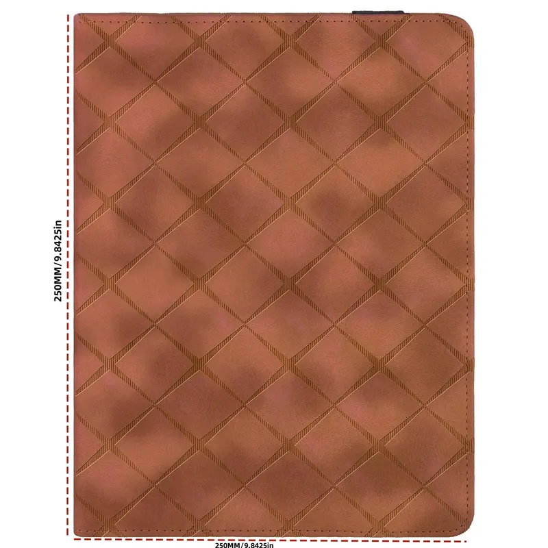 Fashionable Diamond-shaped Tablet Protective Case, Auto Sleep/Wake Tablet Protector Cover, Tablet Accessories Compatible with iPad 5 6 8 9 1