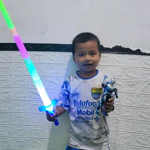 paket mainan hemat pedang NYALA + figure ultraman zero retsuden